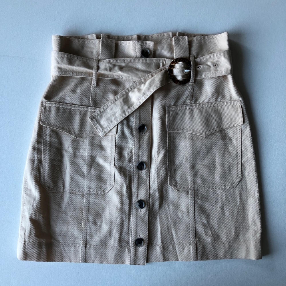 Khaki Banana Republic Skirt